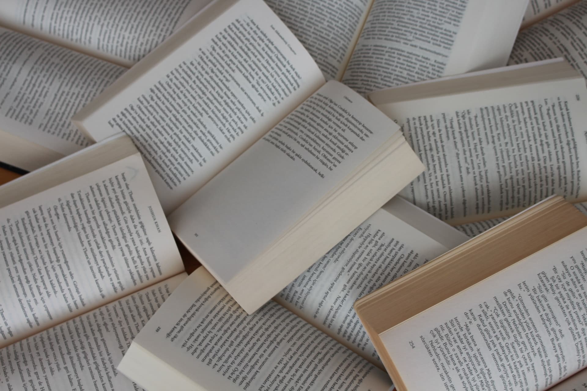 open books with recommended word counts - Photo by Gülfer ERGİN on Unsplash