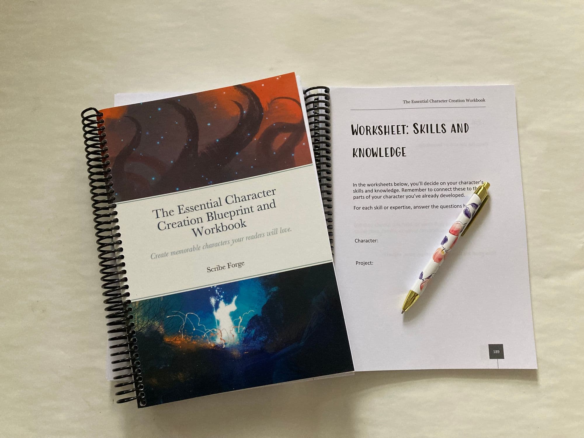 The Essential Character Creation Blueprint and Workbook